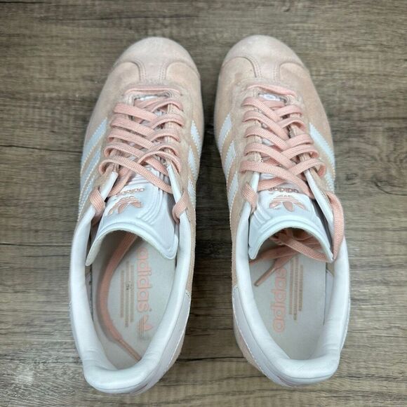 Adidas~Men\'s~Gazelle Vapor Pink/White Casual‎ Shoes Sneakers~Size 8.5~BB5472 main image 6